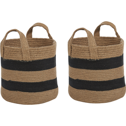 Beliani GEREDE - Mand-Beige-Jute