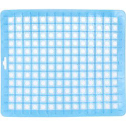 Gootsteenmat basis - blauw - 25 x 29 cm - Spoelbakmat - Afwasbak