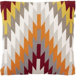 Dutch Decor KAMIA - Kussenhoes midden grijs 45x45 cm - Dutch Decor