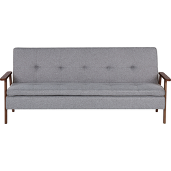 Beliani TJORN - Slaapbank-Grijs-Polyester