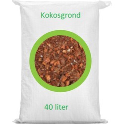 Kokos grond aarde 40 liter - Warentuin Mix