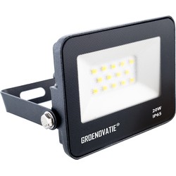 Groenovatie LED Breedstraler 20W Waterdicht IP65 Neutraal Wit