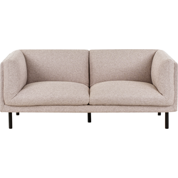 Beliani VORGOD - Tweezitsbank-Bruin-Polyester