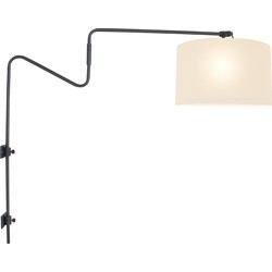 Steinhauer wandlamp Linstrøm - zwart - metaal - 3719ZW