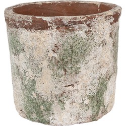 Clayre & Eef Bloempot Ø 18x16 cm Beige Terracotta