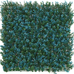 Greenmoods Kunsthaag Buxus - Nep plant - Sterk UV bestendig - 1 Stuk - 50x50cm - Blauw -