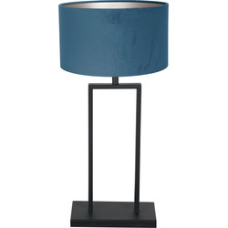 Steinhauer tafellamp Stang - zwart - metaal - 30 cm - E27 fitting - 3863ZW