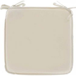 Unique Living | Chairpad Unique Outdoor 38x38x2,5cm off white | Kussen woonkamer of slaapkamer