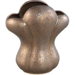 PTMD Vaas Mellie - 26x18x29 cm - Keramiek - Brons