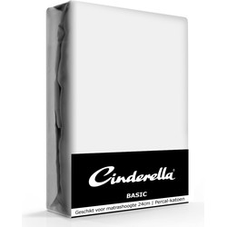 Cinderella Basic Hoeslaken Light Grey-120 x 200 cm