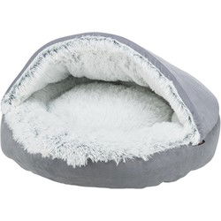 TRIXIE HONDENMAND DONUT HARVEY GRIJS / WIT-ZWART 70X70X19 CM