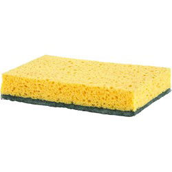 Schuursponsjes - 20x - 13 x 90 x 2.5 cm - viscose - schoonmaakspons - Schuursponzen