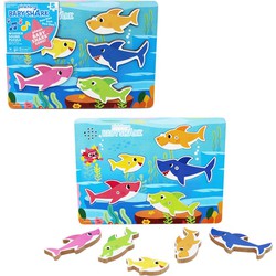 Spin Master Baby Shark - Wooden Puzzle with Sound
