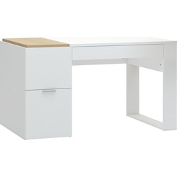 Bureau 140 cm met opbergruimte - 4you