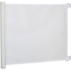 4goodz PawHut Uitschuifbaar Traphek 115x82,5 cm voor Huisdieren - Wit