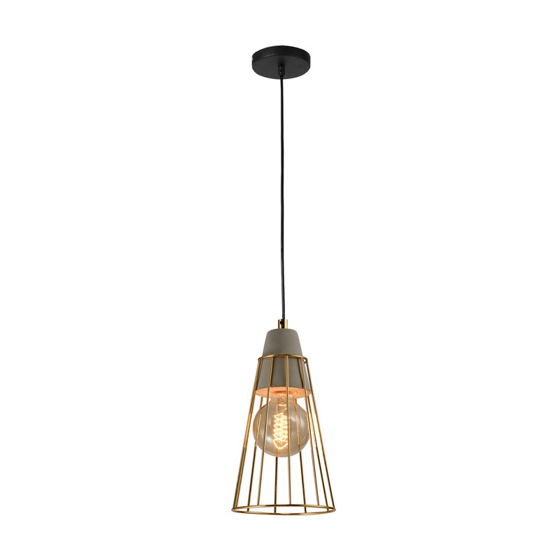 QUVIO Hanglamp goud langwerpig - QUV5099L-GOLD - 