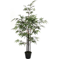 Bamboe kunstplant H120 x Ø75 cm - Groen Elite | Echt bamboe | NeverLeafs