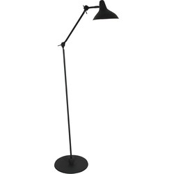 Anne Light and home vloerlamp Kasket - zwart - metaal - 30 cm - E27 fitting - 2691ZW
