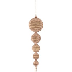 PTMD Kerstversiering Hanger Honora - 20x22x95 cm - Champagne