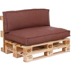 Palletkussen Set Salvador Bordeaux