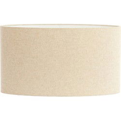 Light & Living - kap - Livigno - beige - textiel - E27 - 3558868