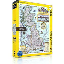 New York Puzzle Company Shakespeare's Britain - 1000 stukjes