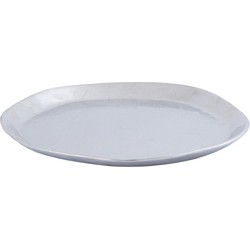 PTMD Plateau Elzye - 30x30x2 cm - Aluminium - Zilver