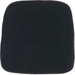Unique Living | Wickerstoel kussen Unique Outdoor black | Kussen woonkamer of slaapkamer