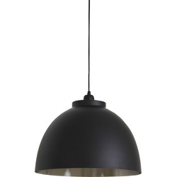 Light&living Hanglamp Ø45x32 cm KYLIE zwart-nikkel