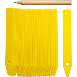 Nature Steeketiketten - 50x stuks - moestuin/kruidentuin - 10 cm - Stekpotjes