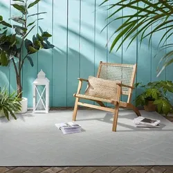 Algarve Indoor & Outdoor Crème vloerkleed - Scandinavisch Design - 160 X 230 CM