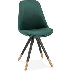HAMILTON design stoel 48x56x83 cm Groen