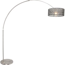 Steinhauer vloerlamp Sparkled light - staal - metaal - 9681ST