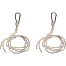 Hesperide Hangmat ophangsysteem - 300 cm - beige - ophangset - excl. hangmat - Hangmatten