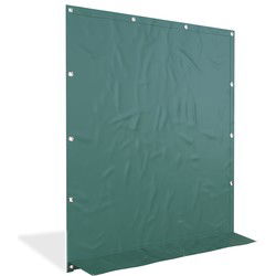 Partytent PVC Premium zijwand zonder raam 2m - 2m hoog