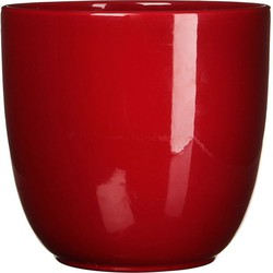 3 stuks - Bloempot Pot rond es/12 tusca 13 x 13.5 cm d.rood Mica