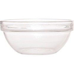 Luminarc Saladeschaal - glas - serveerschaal rond - 20 cm - Saladeschalen