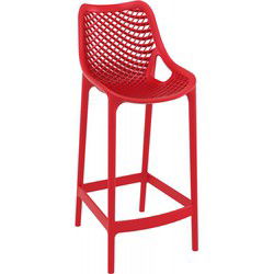 BROZER halfhoge snackkruk 44x51x95 cm Rood
