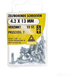 Zelfb.schroef 4.2x13mm verz 23st