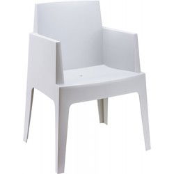 PLEMO design stoel 66x55x80 cm Grijs