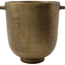 House Doctor Pot Foem antiek brons 28cm