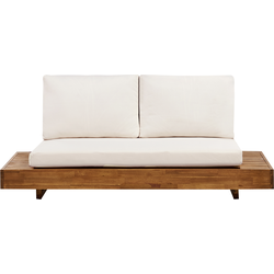 Beliani MARETTIMO - Tuinsofa-Lichte houtkleur-FSC® gecertificeerd acaciahout