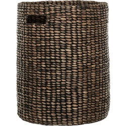 MUST Living Laundry basket Bora Bora BLACK WASH,52xØ40 cm