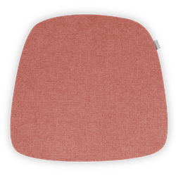 Fem zitkussen terracotta rood - extra dik