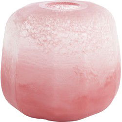 Light&living Vaas Ø33x32 cm PACENGO glas koraal-licht roze