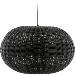 Werna rattan hanglamp zwart - 50 x 30 cm