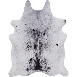 Vercai Rugs Nova Skins Collectie - Laagpolig Vloerkleed - Dierenhuid Tapijt met Zachte Aanraking - Polyester - Wit - 130x155 cm