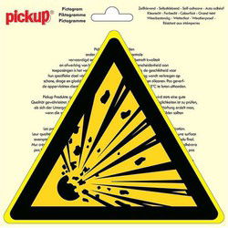 Pictogram driehoek 20 cm