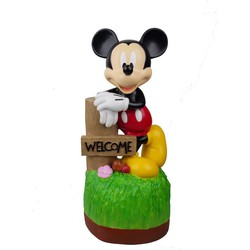 1_stuk_vastgezet - Tuinbeeld 40 Cm Mickey - Disney