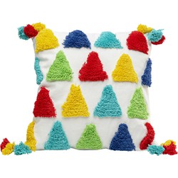 Kussen Colourful Triangles 45x45cm